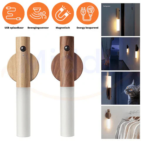 FlexiLight™ Lampe LED à Capteur | Éclairage Activé par Mouvement et Portable