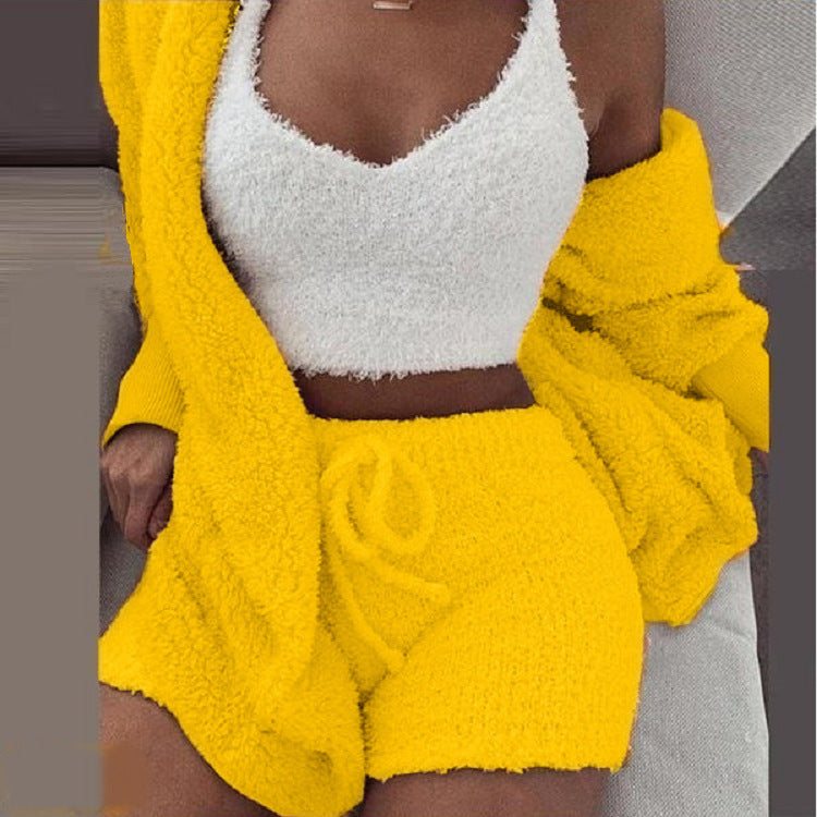 SheCutie™ Ensemble Confort 3 pièces | Chaud et Stylé pour Chaque Occasion