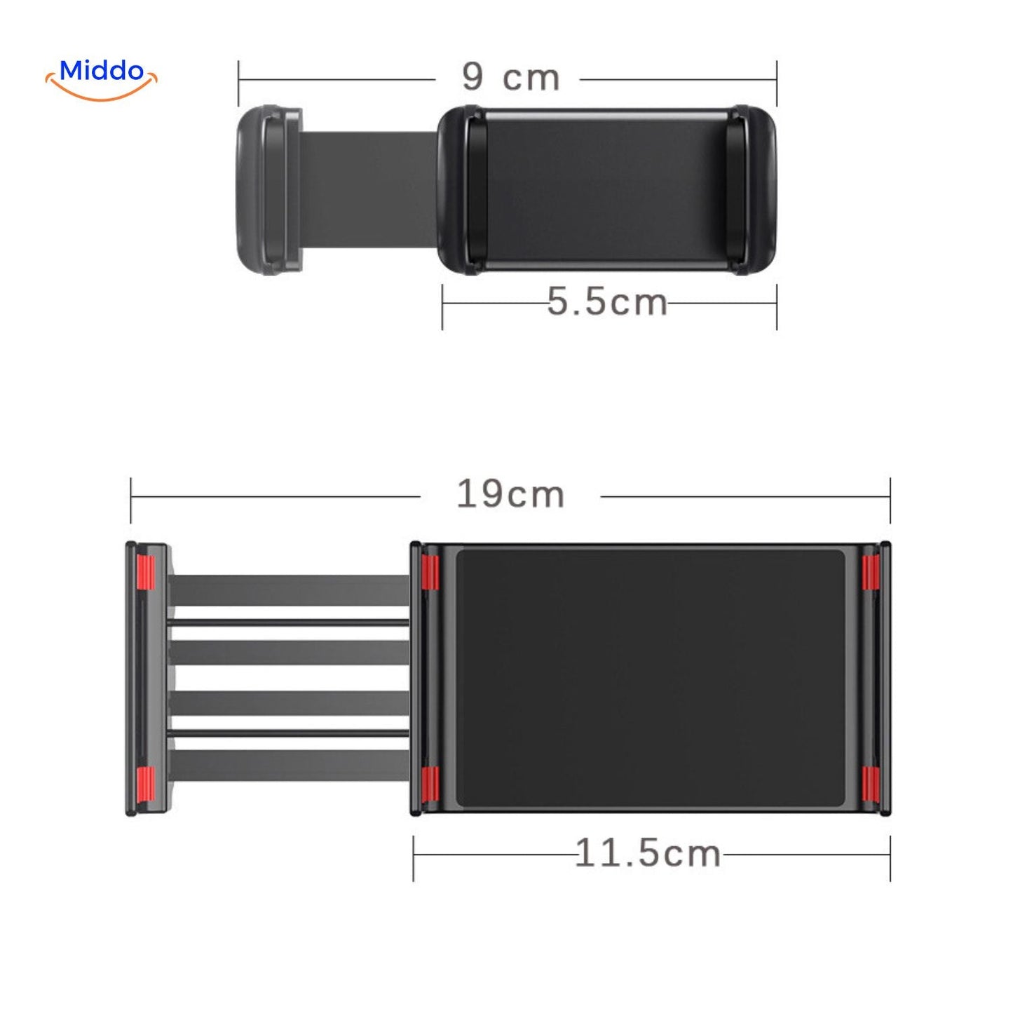 FlexiView™ Support Télescopique | Streaming Mains Libres Parfait