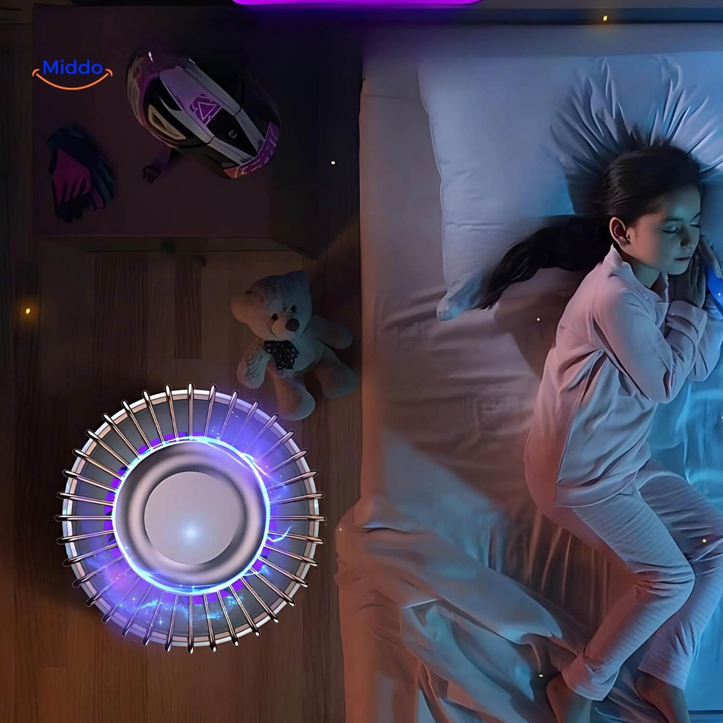 BuzzAway™ Lampe Anti-Moustiques Électrique | Protection Silencieuse