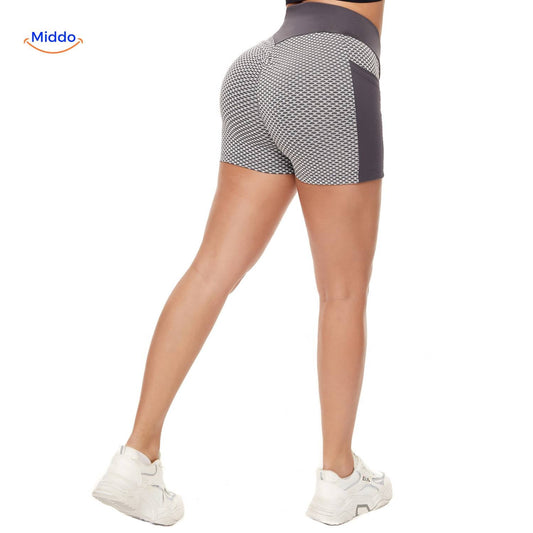 FlexFit™ Short de Yoga Taille Haute | Confort & Soutien Parfait