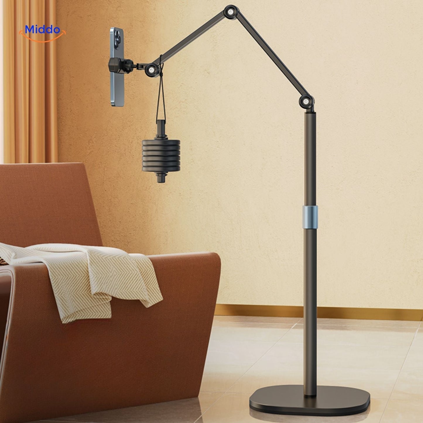 FlexiView™ Support Télescopique | Streaming Mains Libres Parfait