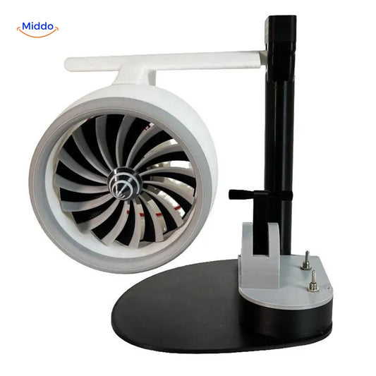 Jetfan™ | Ventilateur de Bureau Fait Main avec Humidificateur et Flamme de Queue