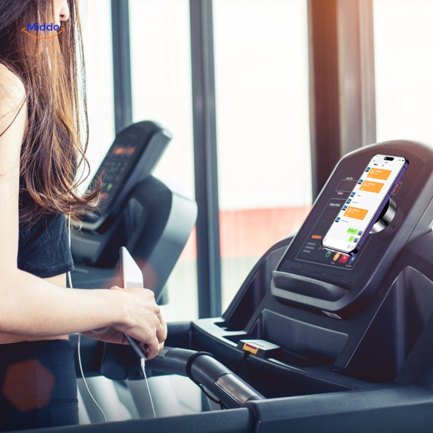 Magnamount™ Support de Téléphone Portable 360° avec Ventouse Magnétique