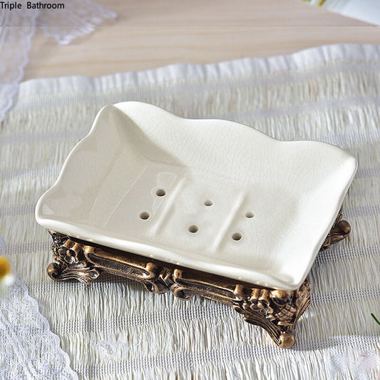 Porte-Savon Rétro Charmant : Design Élégant à l’Allure Intemporelle